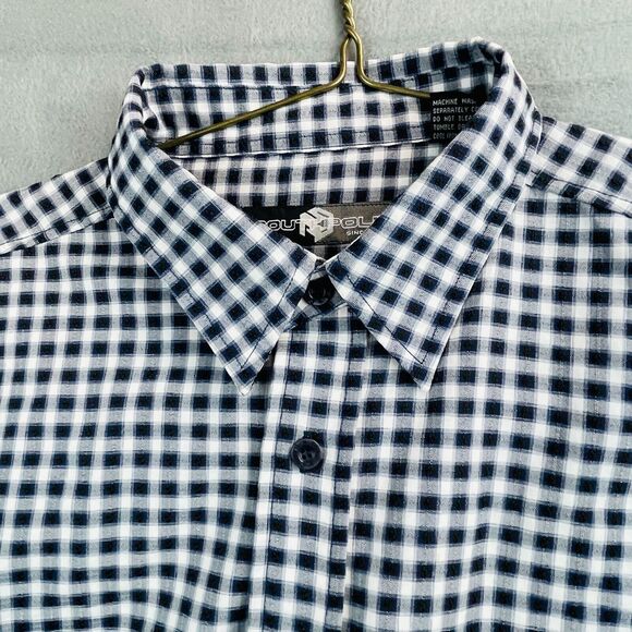 Vtg Y2K Southpole Shirt Mens Large Grunge Thrashed Skater Wear Rope Stitch Logo - Picture 12 of 13